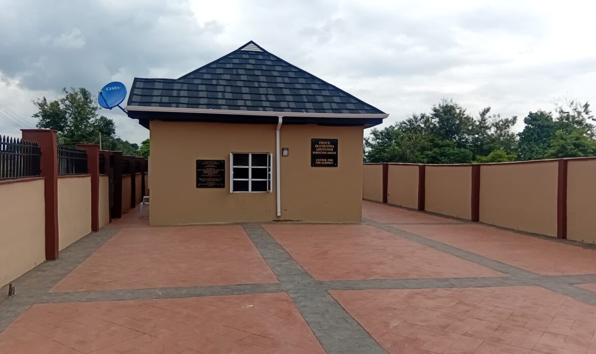 Prince Olumuyiwa Adewunmi Babington Ashaye Center for the Elderly