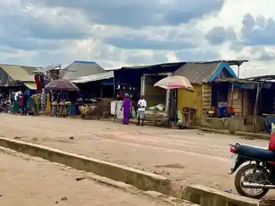 Idera-Rahama Market at the Ogere Tollgate.
